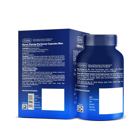 Durex Elevate Performa Capsules for Men